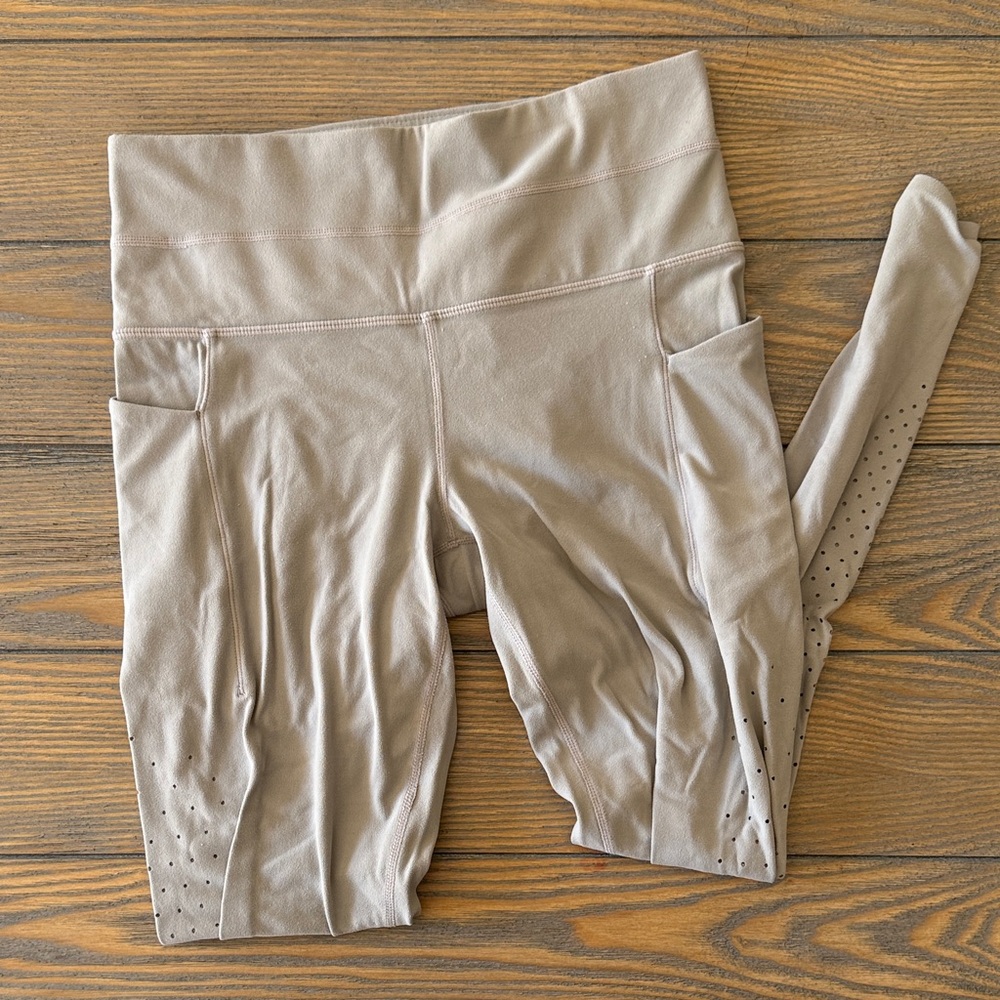 Athleta Taupe Leggings